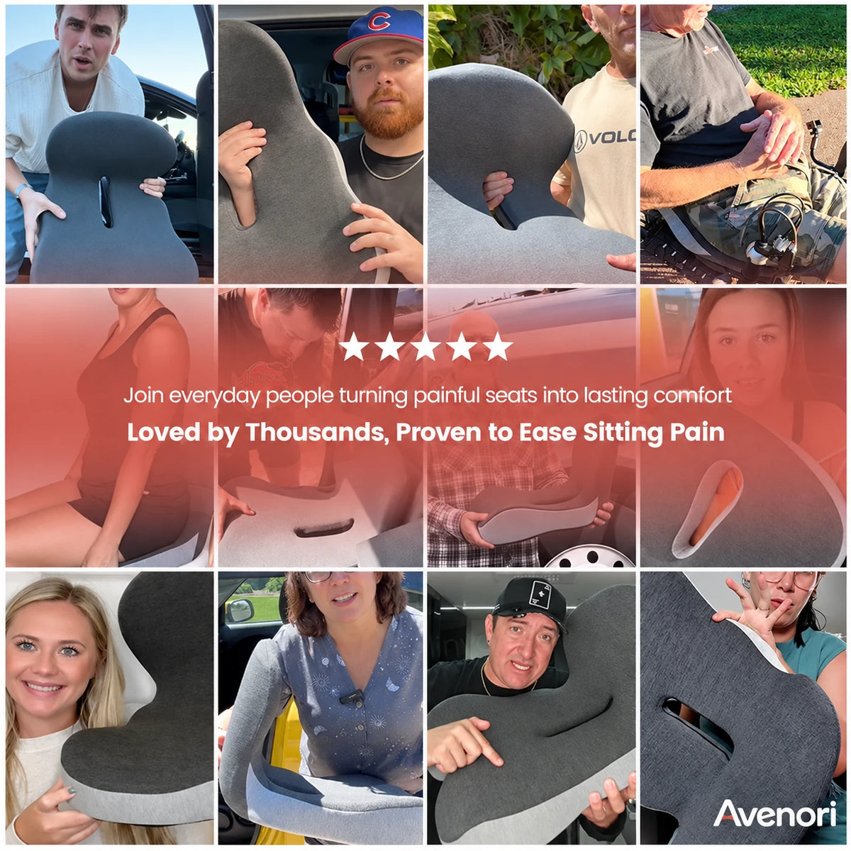 Sitstead Orthopedic Cushion